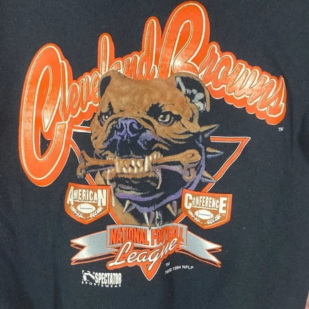 Cleveland Browns 1994 Bulldog Retro Fan Sweatshirt